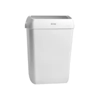 Afvalbak Katrin open inworp 50 liter wit 91912