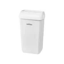 Afvalbak Satino open inworp 23 liter wit 332580 Afvalbak Satino open inworp 23 liter wit 332580