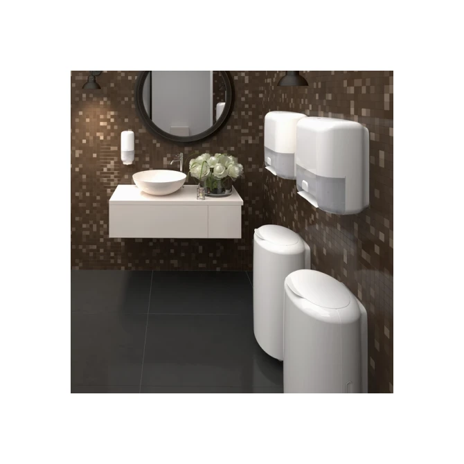 Afvalbak Tork B1 Elevation exclusief deksel 50 liter wit 563000