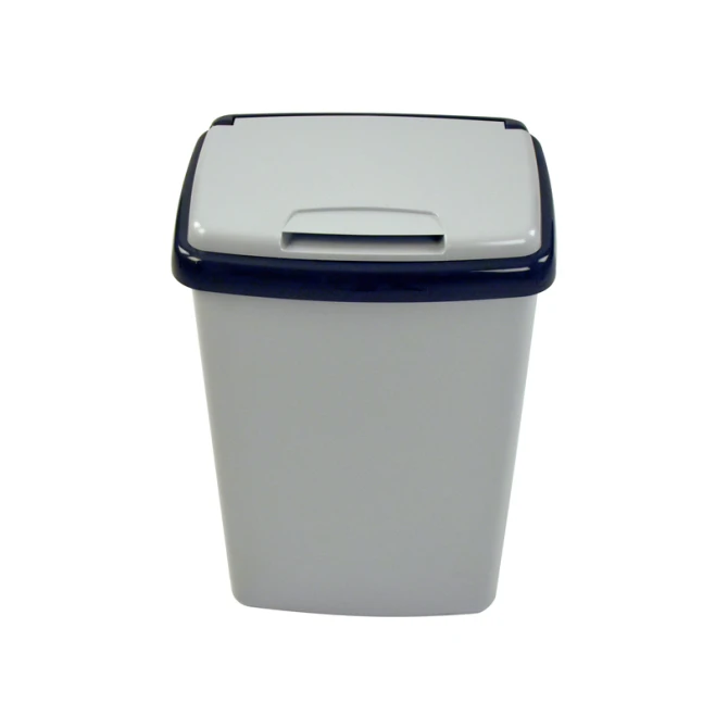 Afvalbak Vepa Bins bekerinzet 5-gaats 50 liter grijs