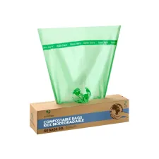 Afvalzak bio Mr.Green Mind 54x72cm 30 liter dispenser 60 stuks Afvalzak bio Mr.Green Mind 54x72cm 30 liter dispenser 60 stuks