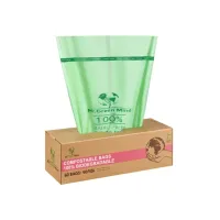 Afvalzak bio Mr.Green Mind 55x76cm 40-45 liter dispenser 60 stuks
