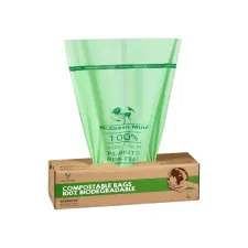 Afvalzak bio Mr.Green Mind 60x80cm 60 liter dispenser 60 stuks Afvalzak bio Mr.Green Mind 60x80cm 60 liter dispenser 60 stuks