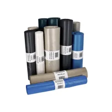 Afvalzak Cleaninq 60x90cm LDPE recycled T50 70L grijs rol à 25 stuks Afvalzak Cleaninq 60x90cm LDPE recycled T50 70L grijs rol à 25 stuks