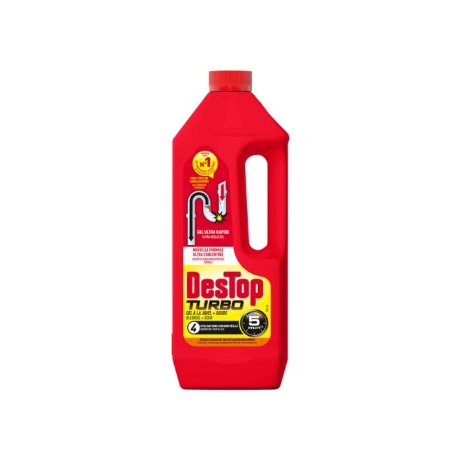 Afvoerontstopper Destop Turbo Gel  1L