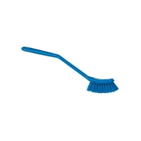 Afwasborstel Vikan smal 290mm blauw