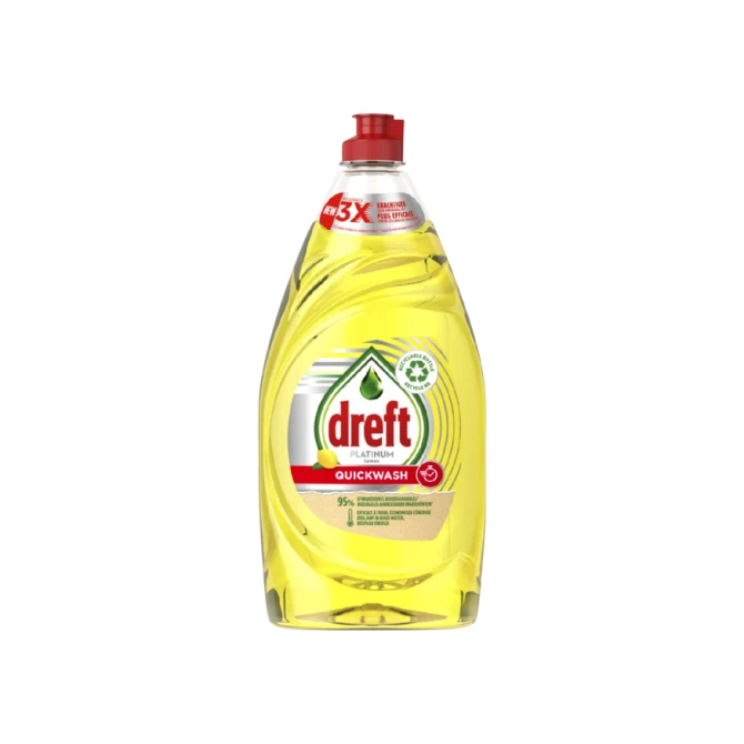 Afwasmiddel Dreft Citroen Platinum Quickwash 780ml