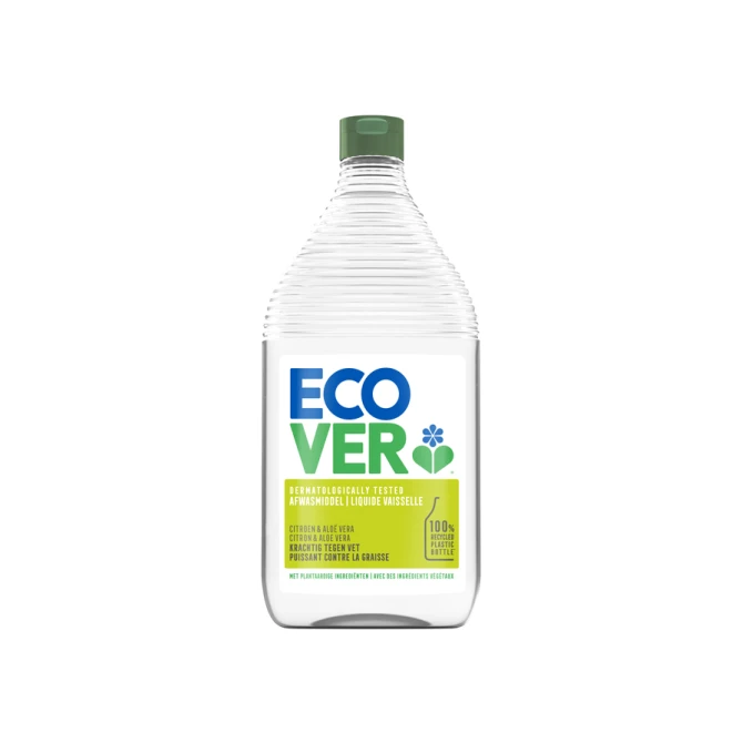 Afwasmiddel Ecover citroen & aloë vera fles 950ml Afwasmiddel Ecover citroen & aloë vera fles 950ml