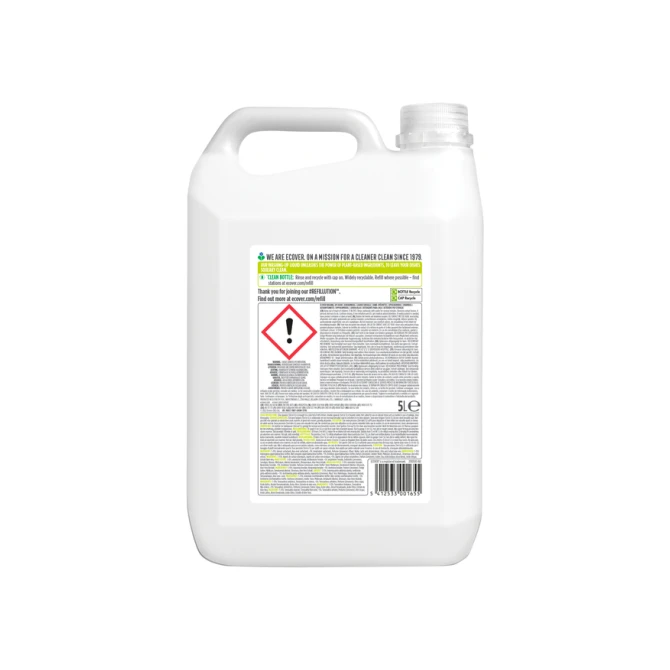 Afwasmiddel Ecover citroen & aloë vera navulling 5L