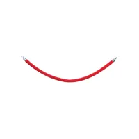 Afzetkoord Securit 150cm rood met chroome knop