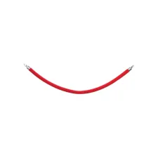 Afzetkoord Securit 150cm rood met chroome knop Afzetkoord Securit 150cm rood met chroome knop