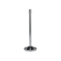 Afzetpaal Securit 100cm met voet chroom