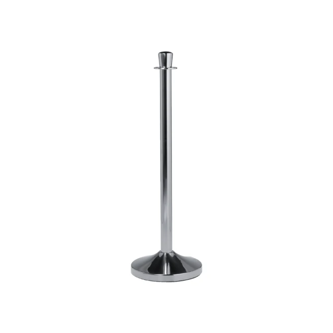 Afzetpaal Securit 100cm met voet chroom