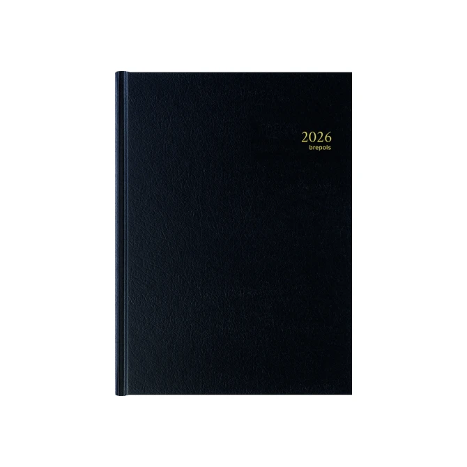 Agenda 2027 Brepols Bremax Santex A4 1dag/1pagina 4 kolommen zwart