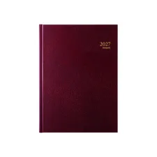 Agenda 2027 Brepols Bremax Santex A4 1dag/2pag 8 kolommen bordeaux