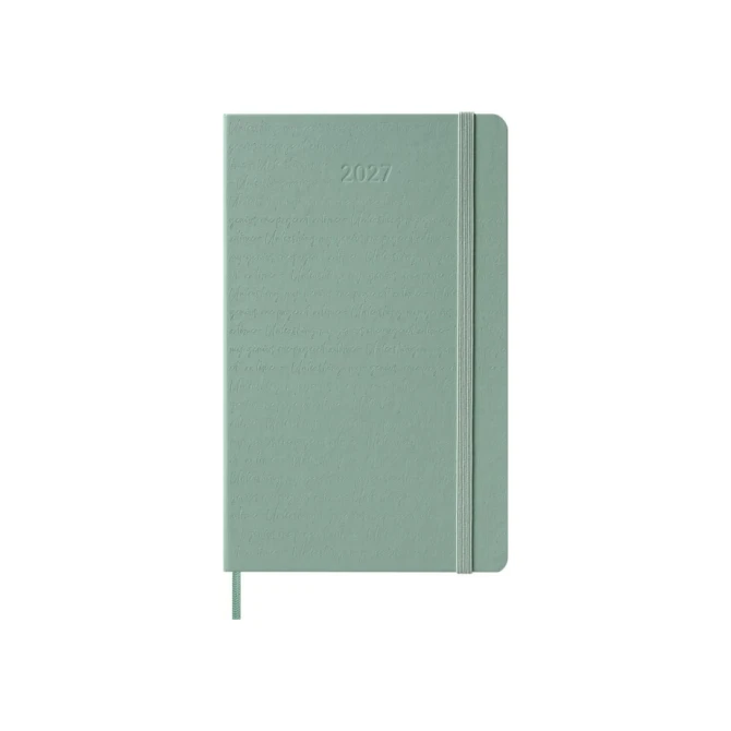 Agenda 2027 Moleskine 12M Planner Weekly 7dagen/1pagina large hc sage green