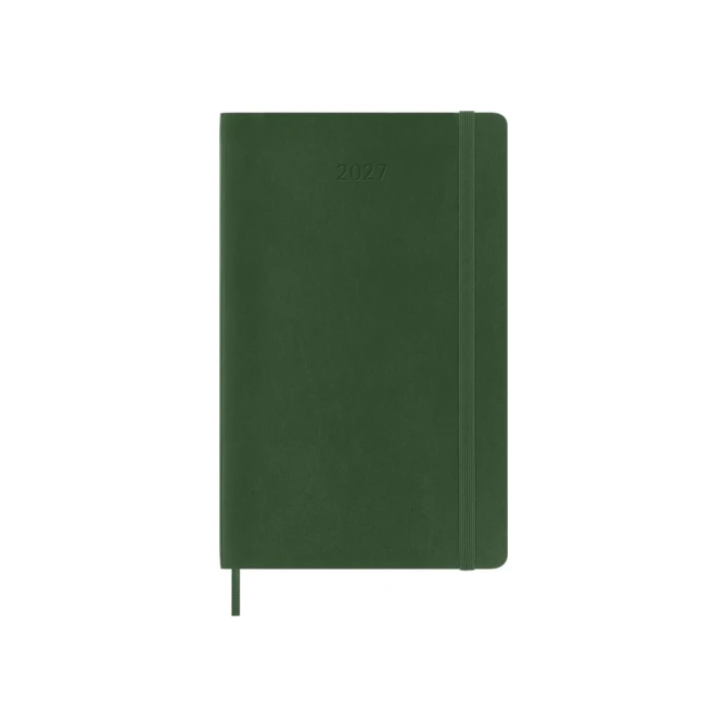 Agenda 2027 Moleskine 12M Planner Weekly 7dagen/1pagina large sc myrtle green