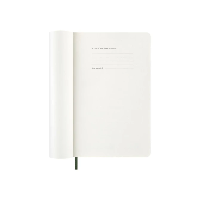 Agenda 2027 Moleskine 12M Planner Weekly 7dagen/1pagina large sc myrtle green