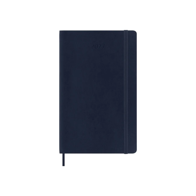 Agenda 2027 Moleskine 12M Planner Weekly 7dagen/1pagina large sc sapphire blue