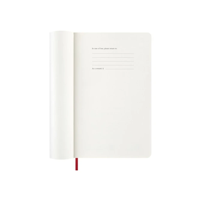 Agenda 2027 Moleskine 12M Planner Weekly 7dagen/1pagina large sc scarlet red