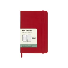 Agenda 2027 Moleskine 12M Planner Weekly 7dagen/1pagina pocket hc scarlet red Agenda 2027 Moleskine 12M Planner Weekly 7dagen/1pagina pocket hc scarlet red