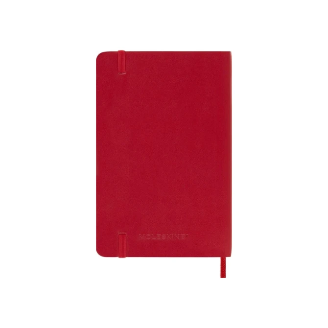Agenda 2027 Moleskine 12M Planner Weekly 7dagen/1pagina pocket sc scarlet red