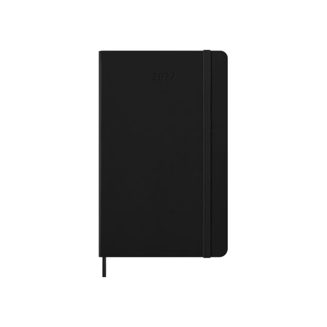 Agenda 2027 Moleskine 12M Planner Weekly 7dagen/2pagina's large hc black