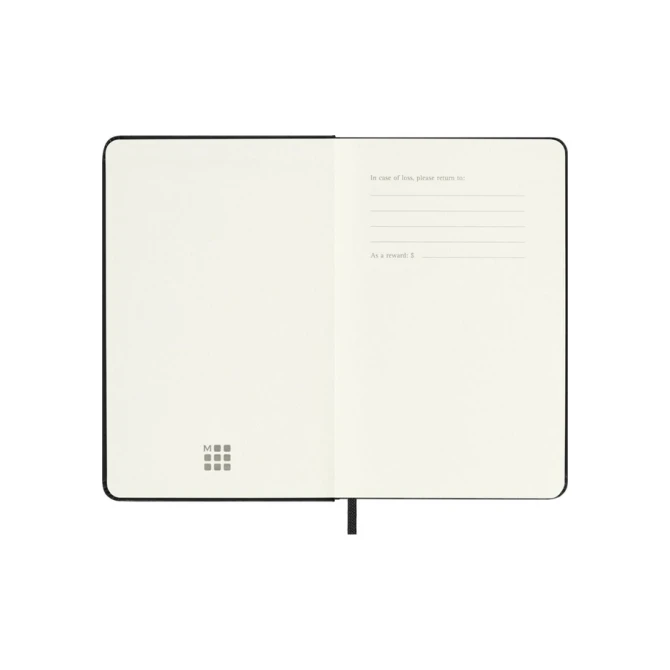 Agenda 2027 Moleskine 12M Planner Weekly 7dagen/2pagina's pocket hc black