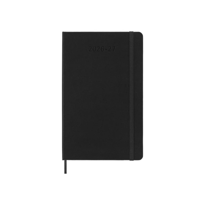 Agenda 2027 Moleskine 18M Planner Weekly 7dagen/1pagina large hc black