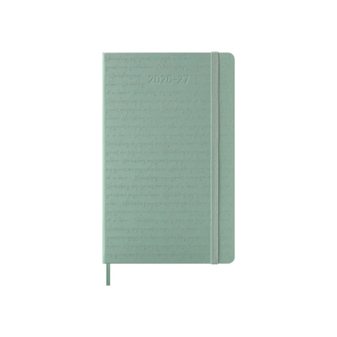 Agenda 2027 Moleskine 18M Planner Weekly 7dagen/1pagina large hc sage green