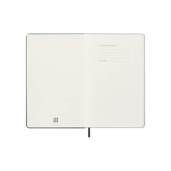 Agenda 2027 Moleskine 18M Planner Weekly 7dagen/1pagina large hc sapphire blue