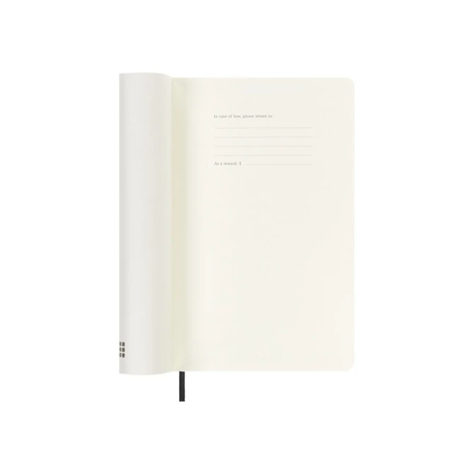 Agenda 2027 Moleskine 18M Planner Weekly 7dagen/1pagina large sc black