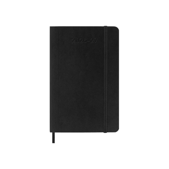 Agenda 2027 Moleskine 18M Planner Weekly 7dagen/1pagina pocket sc black