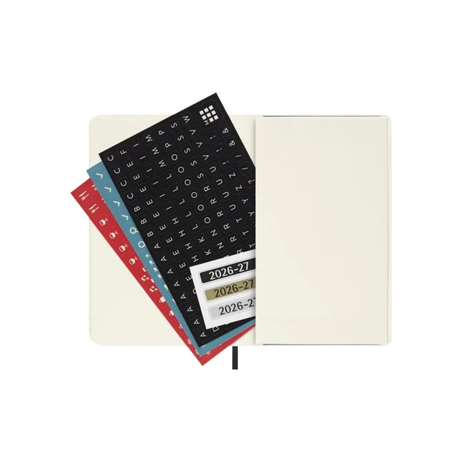 Agenda 2027 Moleskine 18M Planner Weekly 7dagen/1pagina pocket sc black