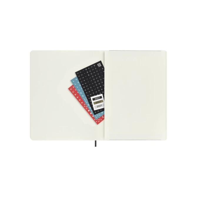 Agenda 2027 Moleskine 18M Planner Weekly 7dagen/1pagina xl sc black