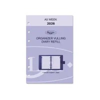 Agendavulling 2027 Kalpa A5 7dagen/2pagina's