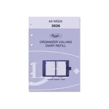 Agendavulling 2027 Kalpa A5 7dagen/2pagina's Agendavulling 2027 Kalpa A5 7dagen/2pagina's