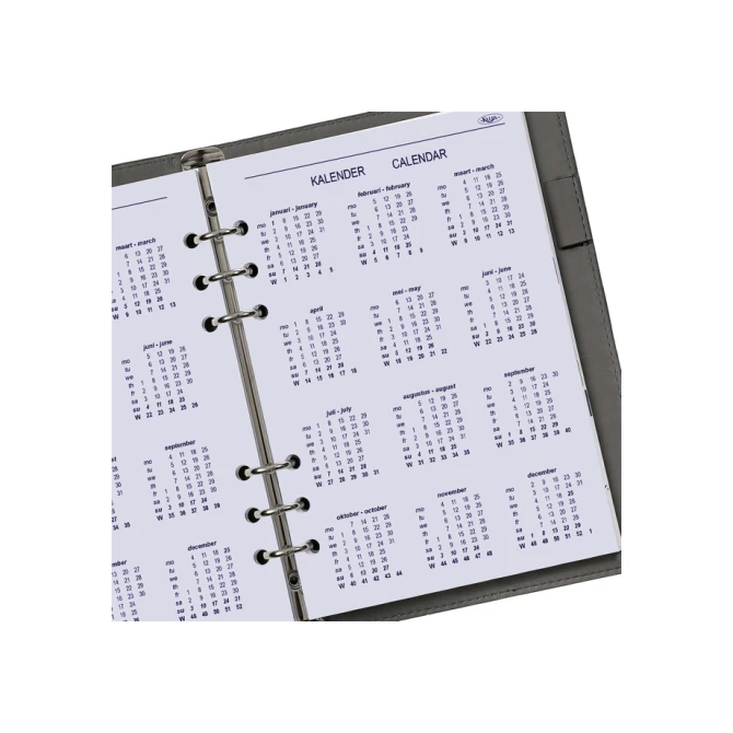 Agendavulling 2027 Kalpa A5 7dagen/2pagina's