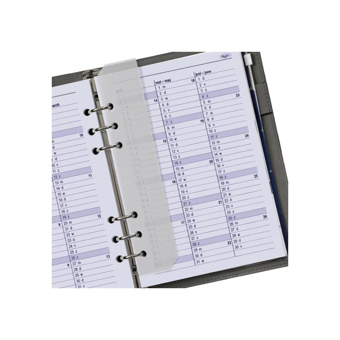 Agendavulling 2027 Kalpa A5 jaardoos 7dagen/2pagina's