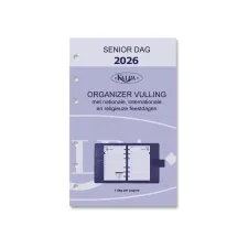 Agendavulling 2027 Kalpa Senior 1dag/1pagina