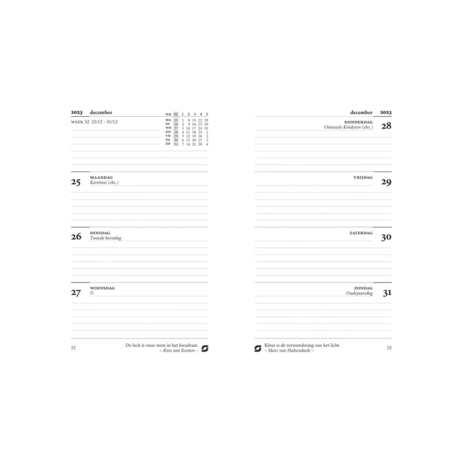 Agendavulling 2027 Succes Junior 7dagen/2pagina's