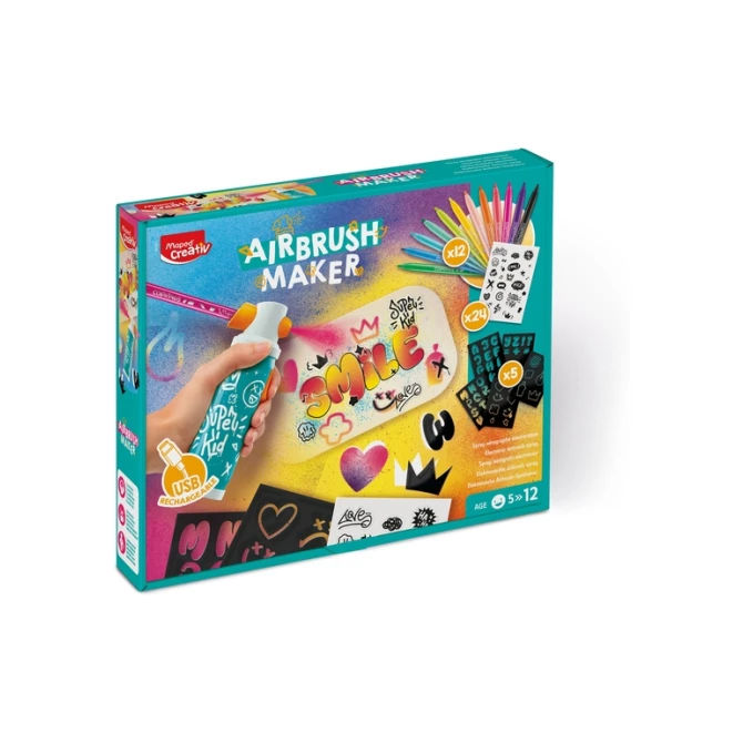 Airbrush Maker Maped Creativ set à 27 delen