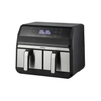 Airfryer Inventum 2 x 4 liter 1700 watt zwart/rvs