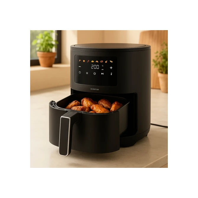 Airfryer Inventum 3.5 liter 1500 watt zwart