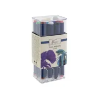 Alcoholmarkers Nassau Arts duopunt set à 12 kleuren
