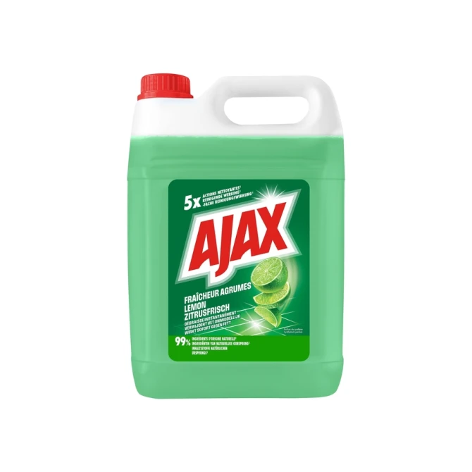 Allesreiniger Ajax Limoen fris 5L