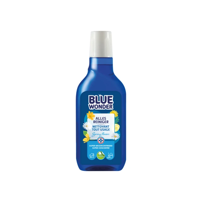 Allesreiniger Blue Wonder met dop dosering 750ml