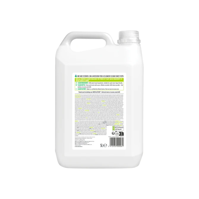 Allesreiniger Ecover citroengrass & gember navulflacon 5L