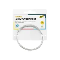 Aluminiumdraad Folia 1mmx5m zilver