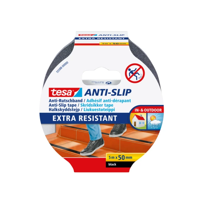 Anti-slip tape tesa® 5mx50mm zwart